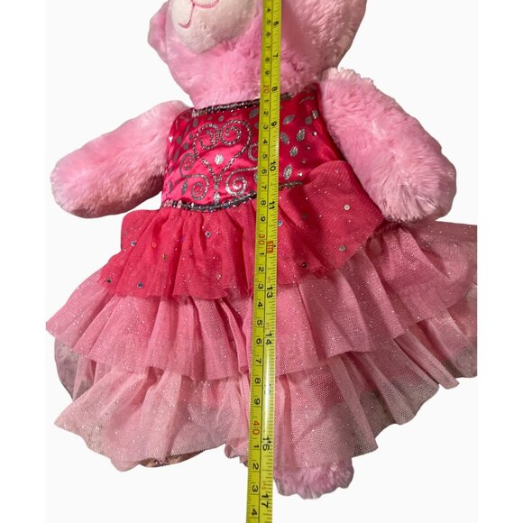 Build-A-Bear Workshop Pink Princess Bear With Disney Princess Dress - Picture 15 of 15